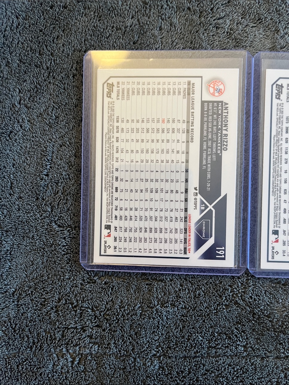2023 Topps X-Fractors Anthony Rizzo & Anthony Rendon - Picture 5 of 6